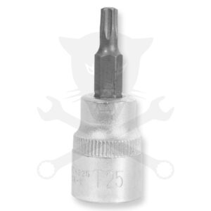 Rátűzőkulcs - crowa+bit 3/8" torx T25