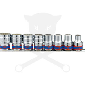 Dugókulcs - crowafej készlet 1/2" 12 szög 10-22 mm 8 db-os KingTony