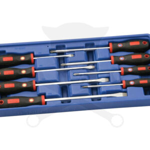 Tálcás Genius csavarhúzó készlet SL + PH + PZ 8 db-os - 1/3