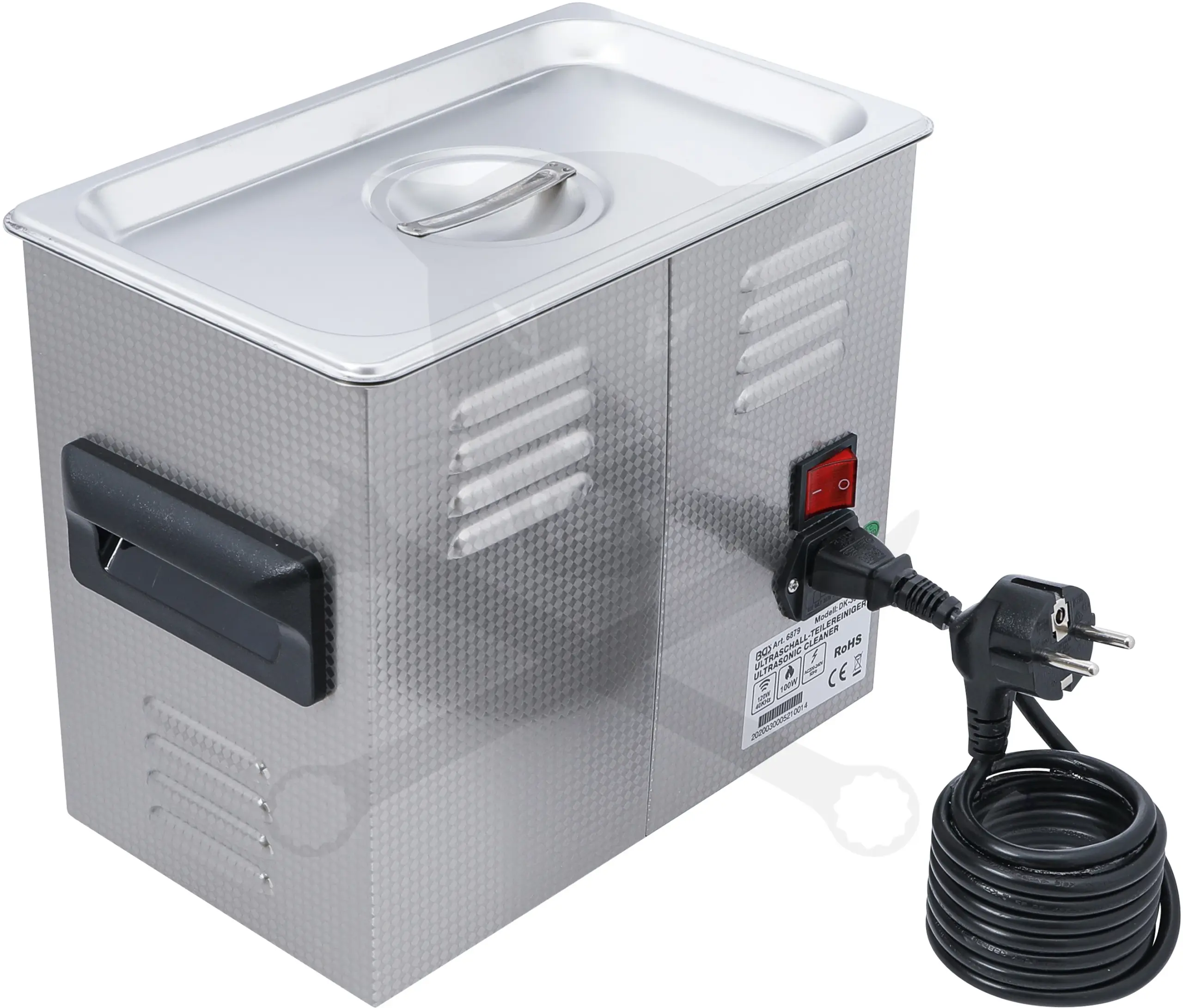 Ultrahangos tisztító berendezés 3,2 liter 120W + fűtés 100W - BGS - Image 3