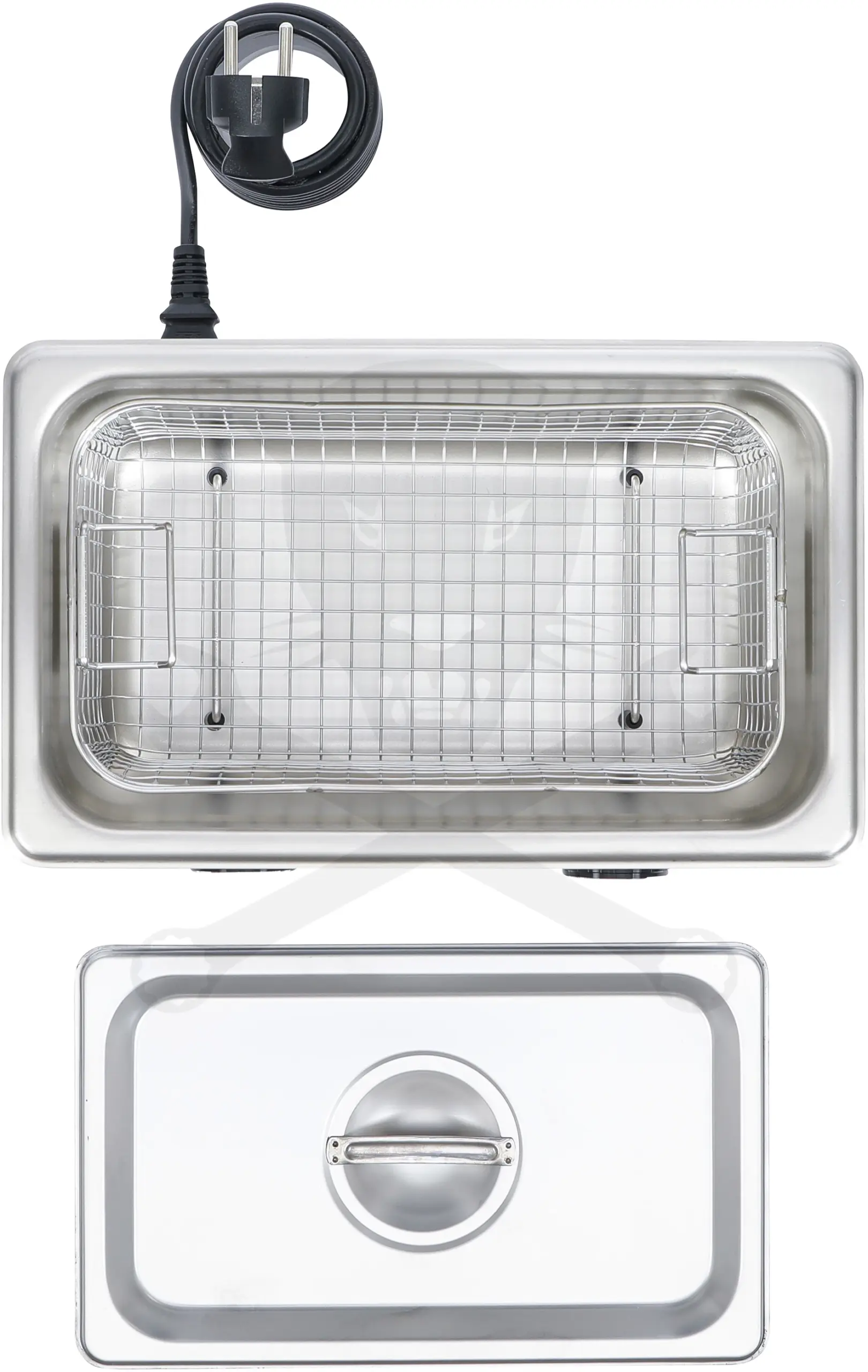 Ultrahangos tisztító berendezés 3,2 liter 120W + fűtés 100W - BGS - Image 4