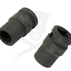 Légkulcsfej 1/2" 13 mm rövid 12 lapú 38 mm -SAF tengelyekhez