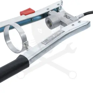 Zsírzóprés, kézi, kétkezes csavaros patronos 500 ccm - BGS