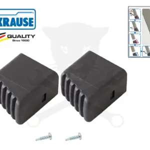 Létra kiegészítő lábdugópár 33x20 mm Hátsó láb - KRAUSE Monto
