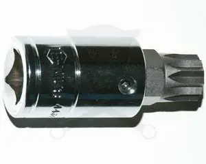 Rátűzőkulcs - crowa+bit 1/2" XZN - Spline M18