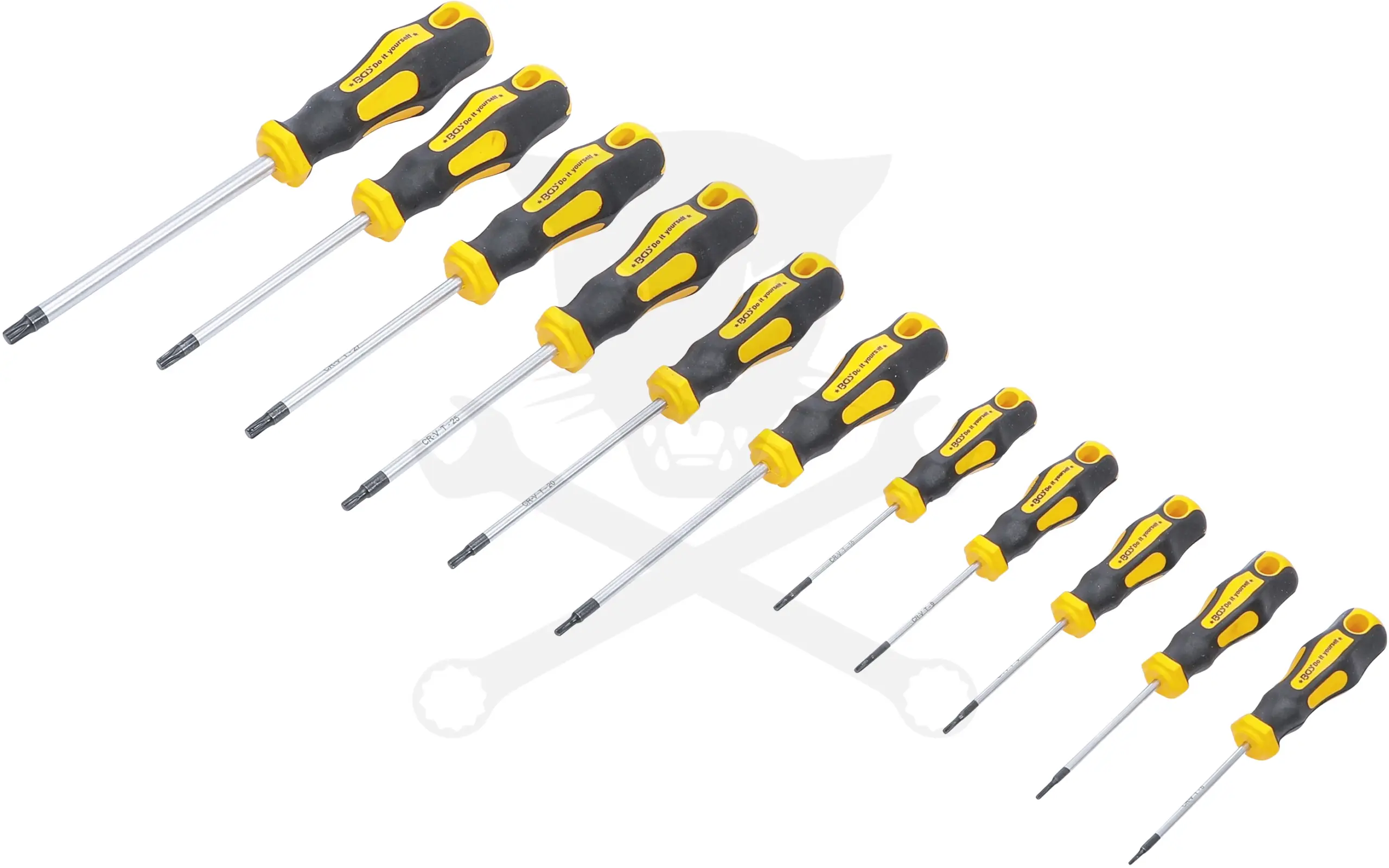 Csavarhúzó készlet Torx 11 db-os T6 - T40