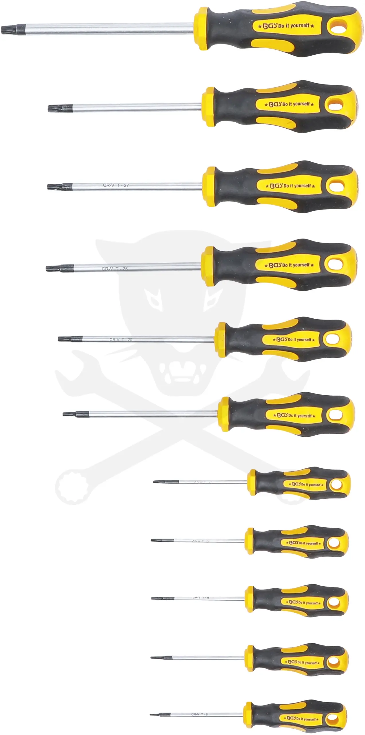 Csavarhúzó készlet Torx 11 db-os T6 - T40 - Image 2