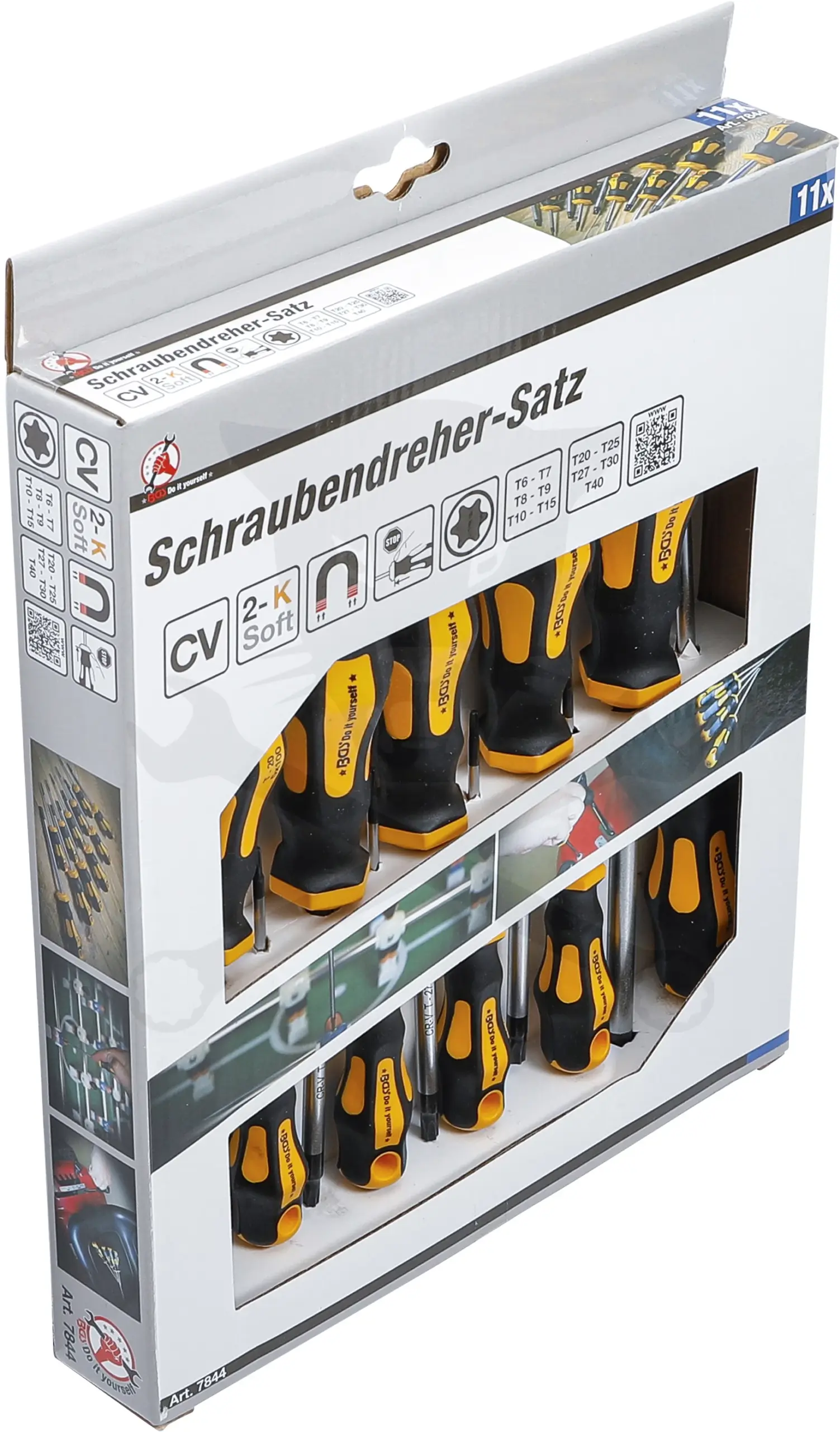 Csavarhúzó készlet Torx 11 db-os T6 - T40 - Image 3