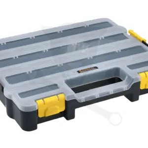 Szortimenter tárolódoboz 470x373x80 mm 18 rekesz Variálható - Connect
