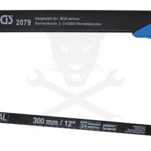 Fémfűrész 300 mm - fűrészlapfeszítővel+gyorslazítóval - BGS