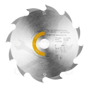 Körfűrészlap, keményfémlapkás fához 160x1.8x20 mm PW12 - Festool