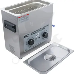 Ultrahangos tisztító berendezés  6,5 liter 180W + fűtés 300W - BGS