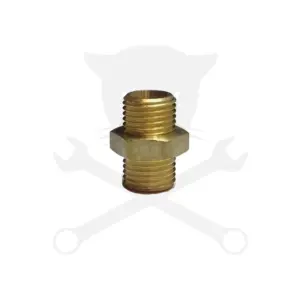 Homokfúvó géphez CLEMCO vezérlő ikertömlő-höz közcsavar 1/4"-1/4" KK