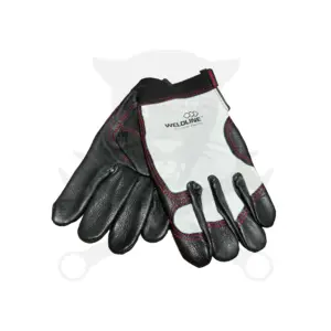 Kesztyű hegesztő, hő-lángálló- WELD'fit "L" marhabőr+kevlar -Lincoln