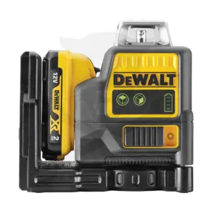 Szintezőlézer, keresztlézer ZÖLD 30 m 10.8V 360° DeWalt