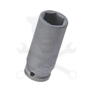Légkulcsfej 1/2" 6 l.h. 18-as - Cr-Mo - Genius