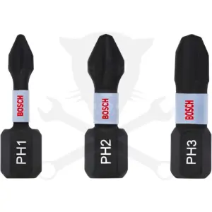 Csavarhúzó bit Impact Control- 3db - PH1-PH2-PH3 x 25 mm - Bosch