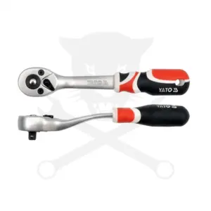 Crowa racsnis kulcs 1/4" 72 fogú, irányváltós - YATO