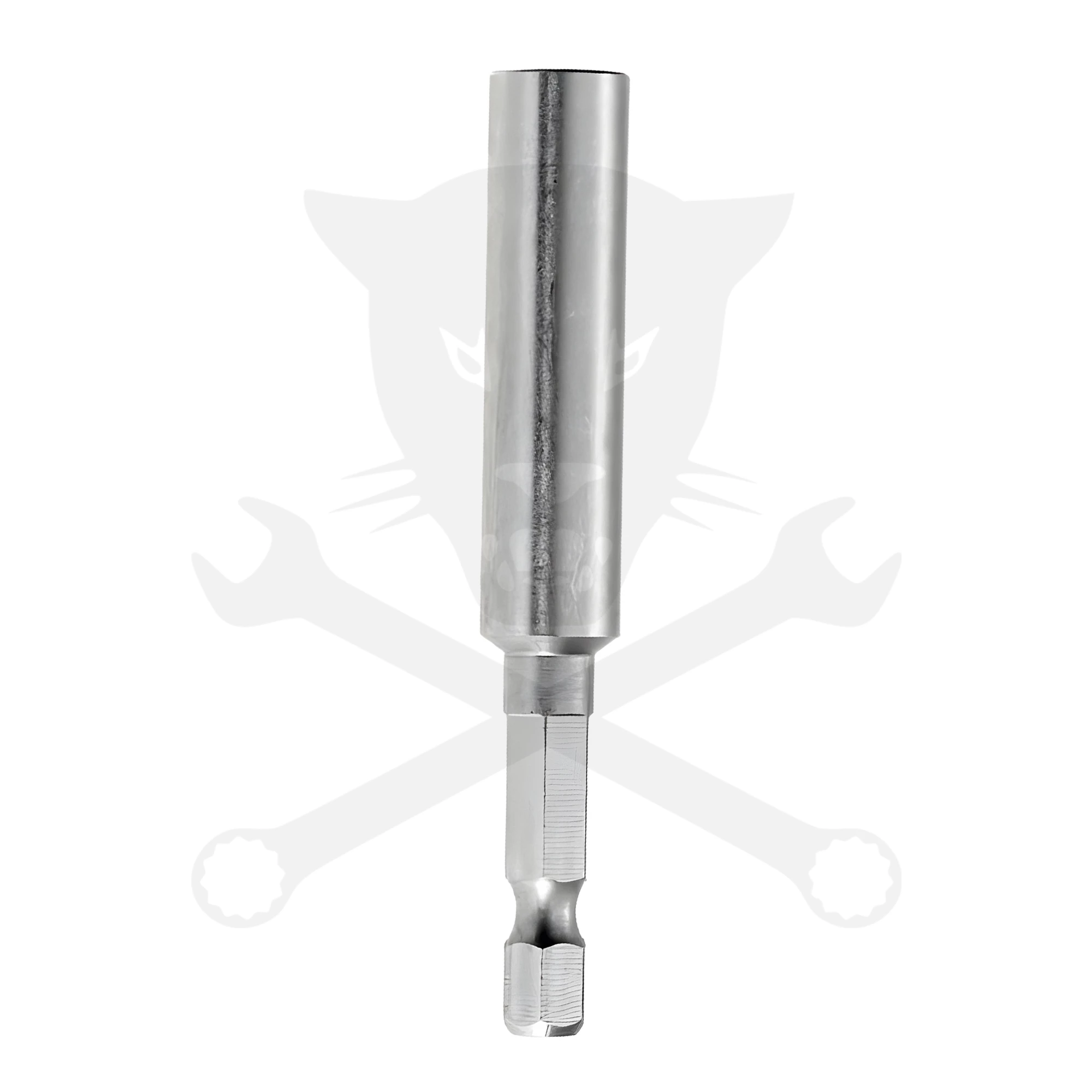 Bit tartó adapter 1/4"- 57x11 mm-es bithez mágneses