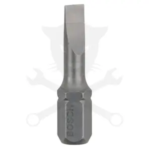 Bit 1/4" Lapos 0.5 x 4.0 x 25 mm - hornyolt 3 db-os - Bosch