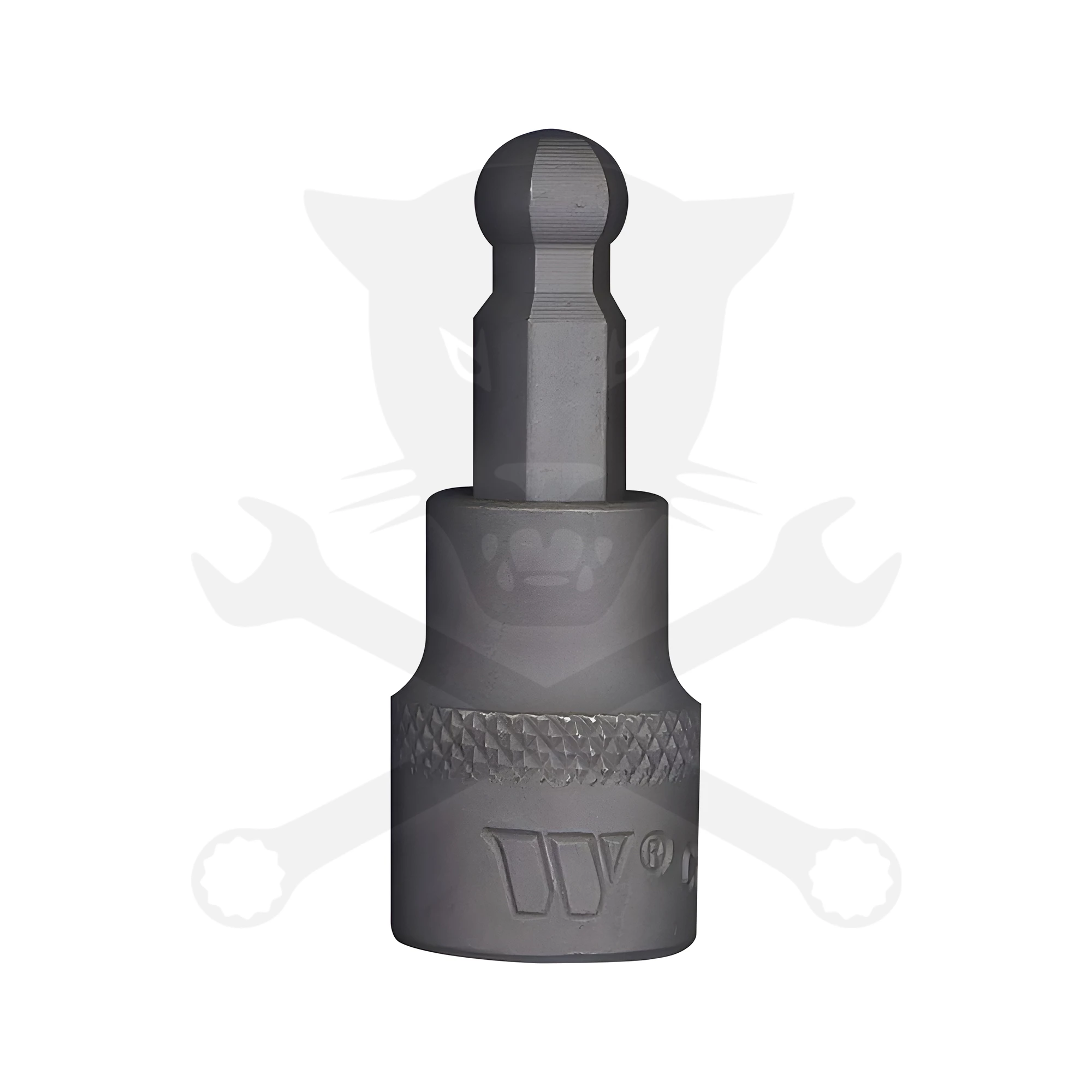 Rátűzőkulcs - crowa+bit 3/8" imbusz H4 mm gömbvégű