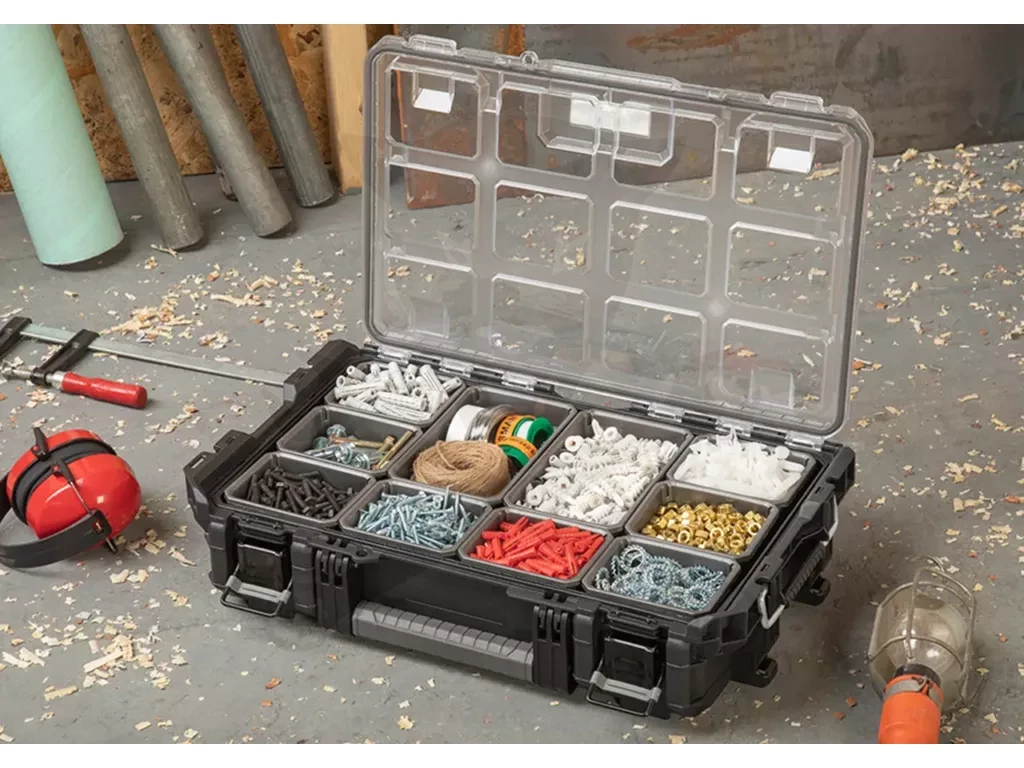 Szerszámos láda ROC Pro Gear 2.0 Szortimenter 560x345x128mm IP65 -Keter - Image 3