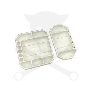 Szerszámtároló gumi tálca 2 db-os készlet - SZÜRKE - SP Tools