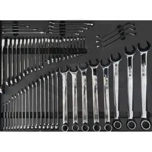 Tálcás SP Tools "XL" Csillag-villáskulcs készlet 58 db-os - QUAD DRIVE