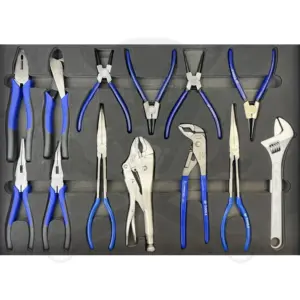 Tálcás SP Tools "M" Fogó készlet 13 db-os