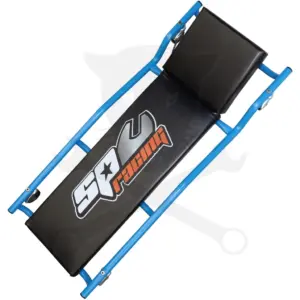 Aláfekvő fém 4 kerekű 36" - Állítható fejtámlával - SP Tools
