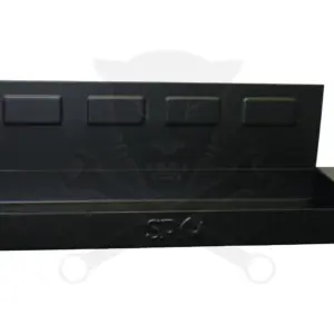 Mágneses tartó - 1 db polc + 6 db csavarhúzó tároló - SP Tools