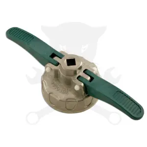 Olajszűrő leszedő kupak  64 mm x 14 lap szárnyas Alu