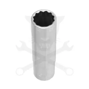 Dugókulcs - crowafej 3/8" 12 lap hosszú 13 mm Genius