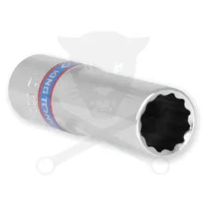 Dugókulcs - crowafej 3/8" 12 lap hosszú 12 mm KingTony