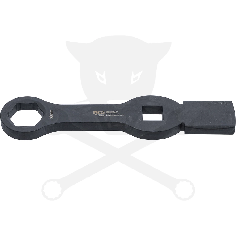 Féknyeregkulcs -TEHER- 30 mm üthető 6 lapú 3/4" - BGS