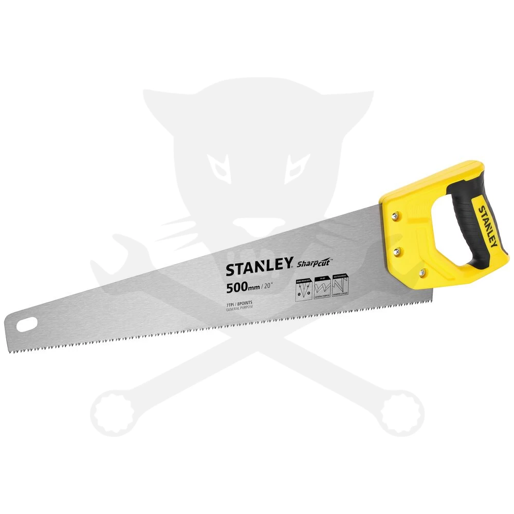Rókafűrész 500 mm - Sharpcut 7 TPI - Stanley