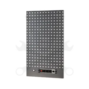 Műhelybútor SP SERIES Felső rész: Perforált Hátfal +230V+USB-A -Szürke