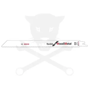 Fűrészlap kardfűrészhez, fa/fém 225 mm -S 1122 HF- 5db - Bosch (2.608.656.021)