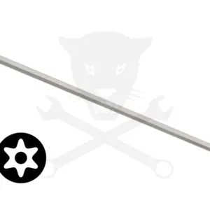 Bit torx 1/4" T08*200 mm hatágú lyukas