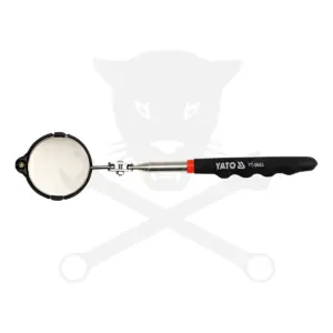 Tükör  54 mm teleszkópos max. 920 mm lámpával - Yato