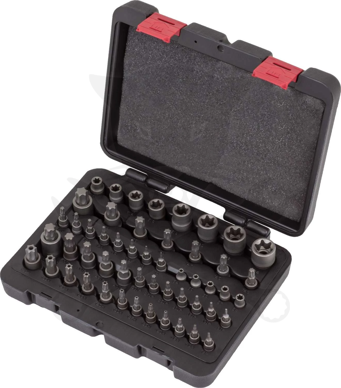 Torx készlet külső/belső 52 db-os 1/4" - 3/8" - 1/2" - Welzh