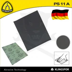 Csiszolópapír ív 230x280 mm P  400 - vízálló - PS11A Klingspor