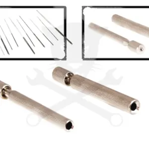 Fúvóka dörzsár készlet 12 részes 0,6 - 1,9 mm 245-004 (15130050)