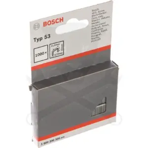 Tűzőkapocs 53-as típus - 10 mm 1000 db - Bosch