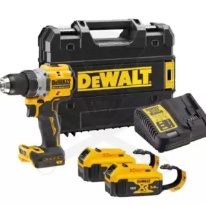 Fúró-csavarozó, akkus 18V 2db 5.0Ah Li-ion - kefem. -  DeWalt