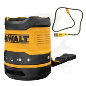 Bluetooth hangszóró, akkus - 3,6V / 1,4Ah / 5W - DeWalt
