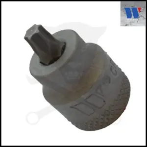 Rátűzőkulcs 3/8" Torx T45 mm -alacsony- Welzh