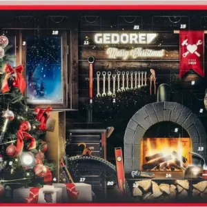 Karácsonyi szerszámkészlet ADVENTI KALENDÁRIUM - Gedore Red 33 db-os