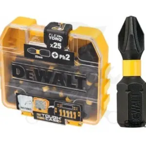 Bithegy, gépi, torziós PH2 x 25 mm 25 db-os - DeWalt Extreme
