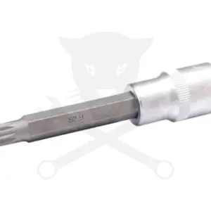 Rátűzőkulcs - crowa+bit 1/2" XZN - Spline M09 x 100 mm BGS